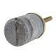 Grey Round Stone Dresser Knobs